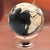 EXERZ 13cm Globe with Bronze Base, Handcraft Decorative Globe