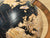 EXERZ 13cm Globe with Bronze Base, Handcraft Decorative Globe