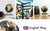 Topglobe Cork Globe 14cm Pinnable, Pins Included, Natural Cork Black
