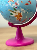 TOPGLOBE 15CM Globe “Unicorn Adventure” with 54pc Puzzles