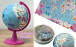 TOPGLOBE 15CM Globe “Unicorn Adventure” with 54pc Puzzles