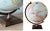 EXERZ 30cm Desktop Antique Globe, Handcraft Earth Globe