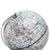 Topglobe 14cm World Globe - Silver