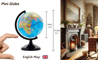 Exerz 14cm Educational World Globe