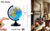 Exerz 14cm Educational World Globe