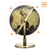 EXERZ 20cm Globe Black & Golden, All Direction 360 Rotating