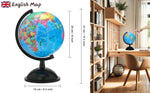 Exerz 20cm Educational World Globe