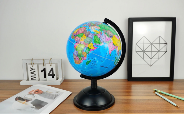 Exerz 20cm Educational World Globe