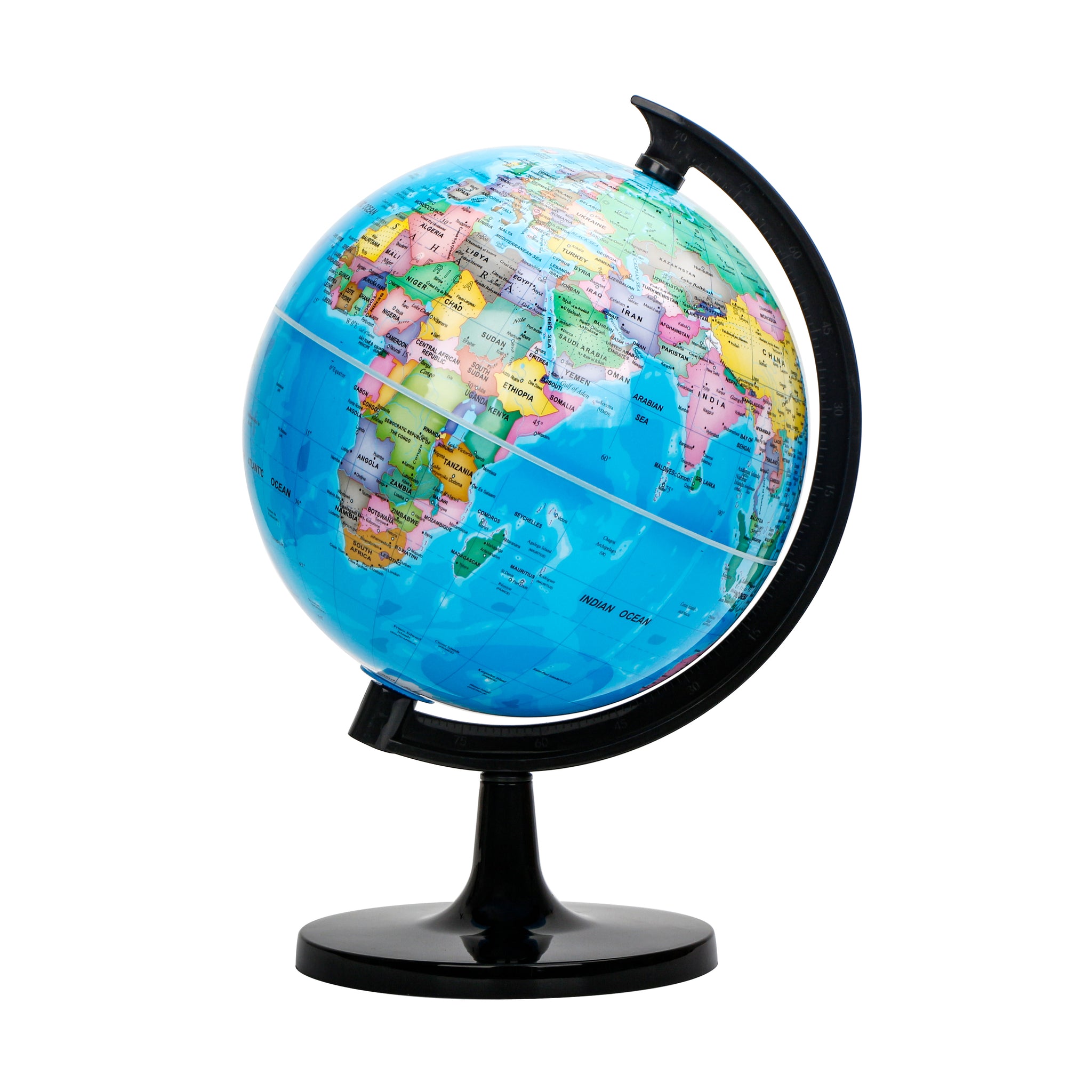 Exerz 25cm Educational World Globe, English Map | Topglobe