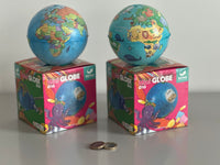 EXERZ 10CM Mini Globe (Animal Map) With Money Bank Build In