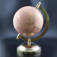 Globe Terrestre Décoratif EXERZ 13 Cm – Base Marbre – Vintage, Fabrication Artisanale – Pour Décoration Maison/bureau - 5