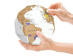 20cm Scratchable World Globe
