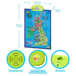 BEST LEARNING i-Poster My United Kingdom Interactive Map - Educational Talking Toy Ages 5 to 12 - Topglobe