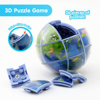 Earth Globe 3D Puzzle, Puzzles