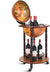 COSTWAY Bar Globe Drink Cabinet Wine Beverage Stand 360MM Wood (Wood + plastic) - Topglobe