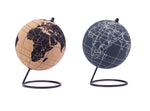 Exerz 14cm Natural Cork Globe 12 Push Pins Included (Natural Cork) - Topglobe