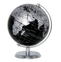 Exerz 14cm World Globe - Metallic Black