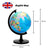 Exerz 20cm Educational World Globe - Self Assembled - Topglobe