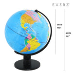 Exerz 30cm Educational World Globe - Topglobe