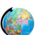 Exerz 30cm Educational World Globe - Self Assembled - Topglobe