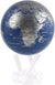 Mova World Globe 11.5cm Blue and Silver - Topglobe