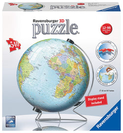 Ravensburger The World on V-Stand Globe 540 pc 3D Jigsaw Puzzle