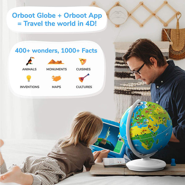 Shifu Educational Augmented Reality Based Globe 25cm - Topglobe
