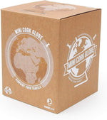 SUCK UK Mini White Desktop Cork Globe | Push PINS Included - Topglobe