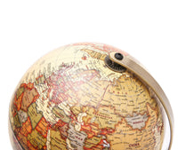 Topglobe 14cm Antique World Globe - Bronzed colour - Topglobe